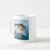 Hornhautfleck-Fischen Kaffeetasse (Vorderseite Links)