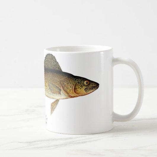 Hornhautfleck-Pike-Fisch-Kaffee-Tasse Kaffeetasse (Rechts)
