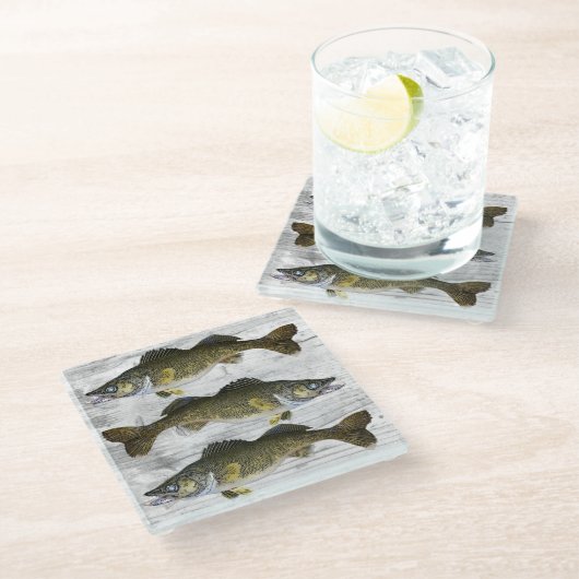 Hornhautflecke, die rustikale glasuntersetzer (Schrägansicht)