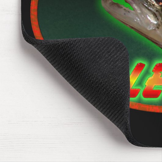 Hornhautflecke im Oval Mousepad (Ecke)