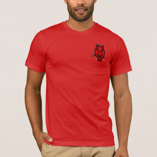 Horniger kleiner roter Teufel T-Shirt