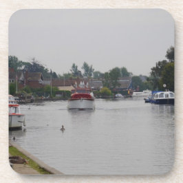 Horning on the River Bure Getränkeuntersetzer