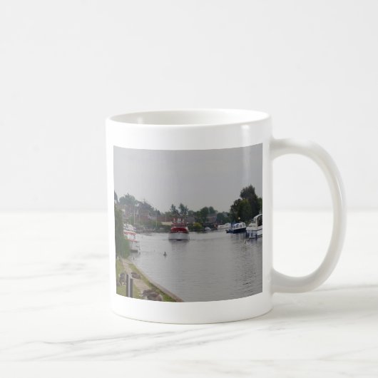 Horning on the River Bure Kaffeetasse (Rechts)