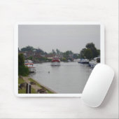 Horning on the River Bure Mousepad (Mit Mouse)