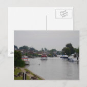 Horning on the River Bure Postkarte (Vorne/Hinten)