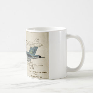 Hornisse F-18 Kaffeetasse