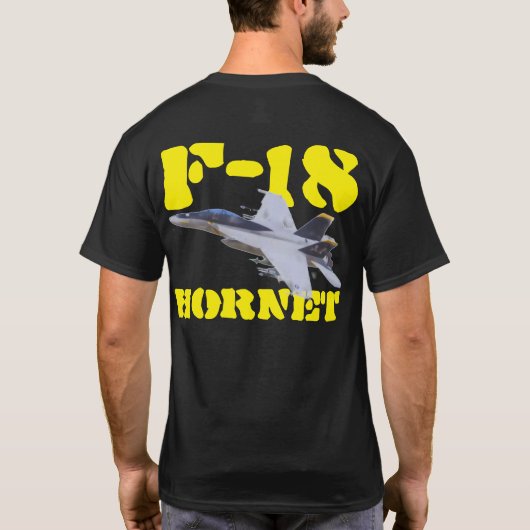 HORNISSE F-18 T-Shirt (Rückseite)