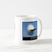 Hornisse Überschallknall-F-18 Kaffeetasse (VorderseiteRechts)