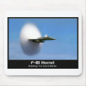 Hornisse Überschallknall-F-18 Mousepad (Vorne)