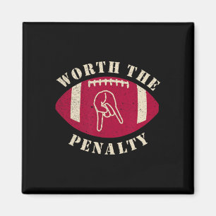 Horns Down wert die Strafe Oklahoma Texas Red Ri Magnet