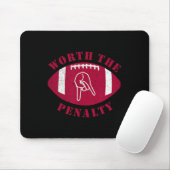 Horns Down wert die Strafe Oklahoma Texas Red Ri Mousepad (Mit Mouse)