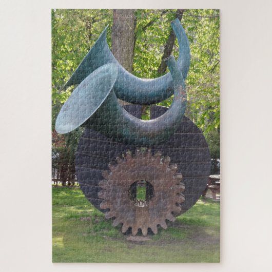 Horns & Gear Jigsaw Puzzle (Vertikal)