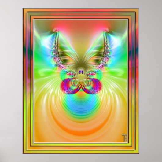 Horns of Hathor Variation 2 Art Print Poster (Vorne)