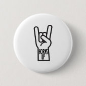 Horns Up Button (Vorderseite)