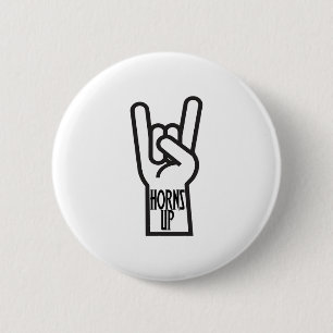 Horns Up Button