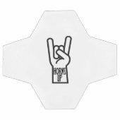 Horns Up Fußball (Flach)