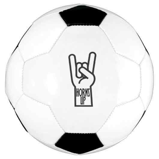 Horns Up Fußball (Vorderseite)