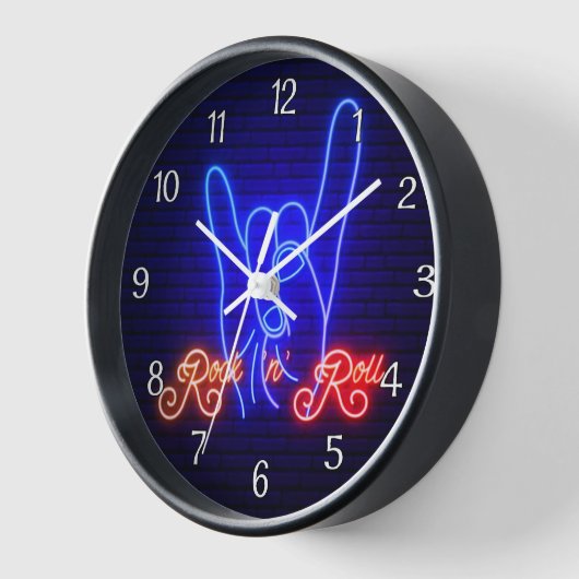 Horns Up Rock 'n Roll Uhr (Winkel)