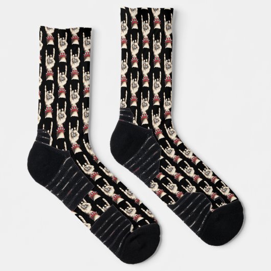 Horns Up Socken (Rechts)