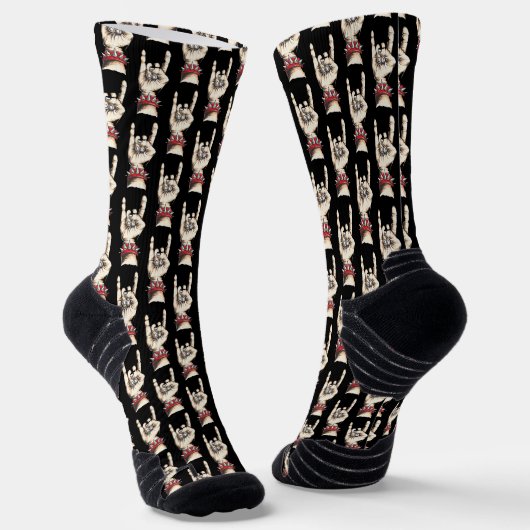 Horns Up Socken (Gewinkelt)