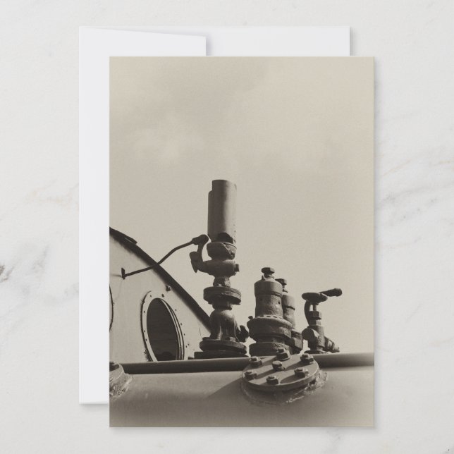 Hornventil der Lokomotive (Vorderseite)