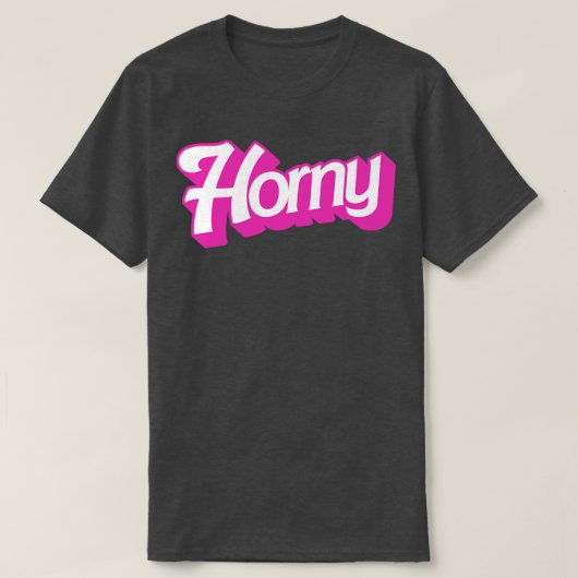 Horny T-Shirt (Design vorne)