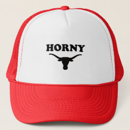 Horny Texas, Patriotic Longhorns Truckerkappe