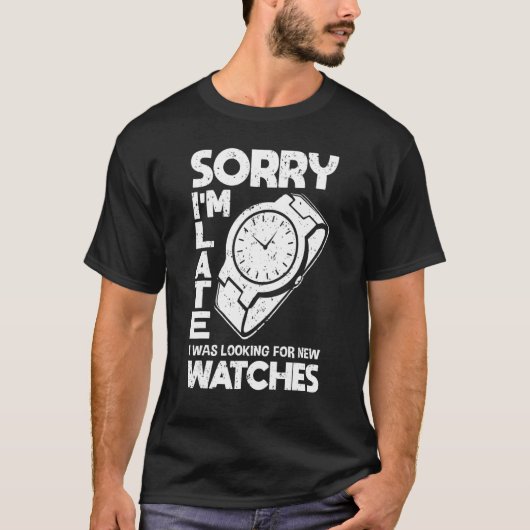 Horology Watchmaker & Watch Collector T-Shirt (Vorderseite)