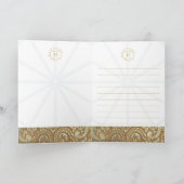 HOROSCOPE ~ Geburtstagskarte Karte (Innenseite)