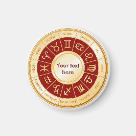 Horoscope Mandala Magnet