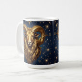 Horoscope Sign Aries | Astrology Traits & Dates Kaffeetasse (Vorderseite Links)