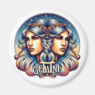 Horoscope Sign Gemini | Twins Astrologie-Zeichen Magnet
