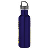 Horoscope Sign Gemini Twins Ethereal Edelstahlflasche (Rückseite)