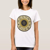 Horoscope Wheel Womens T - Shirt (Vorderseite)