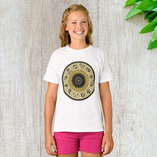 Horoscope Wheels Girls T - Shirt