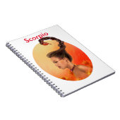 Horoscope Zodiac - Fantasy Scorpio Notizblock (Rechte Seite)