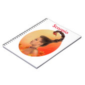Horoscope Zodiac - Fantasy Scorpio Notizblock (Linke Seite)