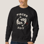 Horoscope Zodiac Sign Fish Pisces 2017 Sweatshirt (Vorderseite)