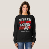 Horoscope Zodiac Sign Taurus Lieben Bowling Sweatshirt (Vorne ganz)