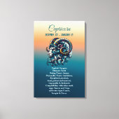 Horoskop Astrologisches Schild (Vorderseite)