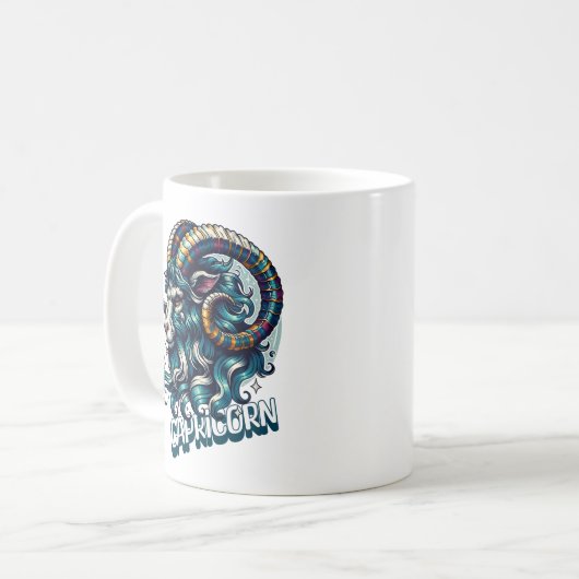 Horoskop Astrologisches Schild Kaffeetasse (Vorderseite Links)