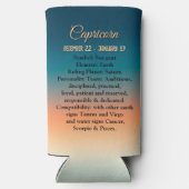 Horoskop Astrologisches Schild Selters Dosenkühler (Rückseite)