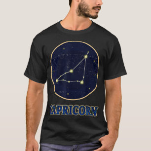 Horoskop Capricornus Zodiac Constellation Caprico T-Shirt