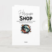 Horoskop | Geburtstag Karte (Rückseite)