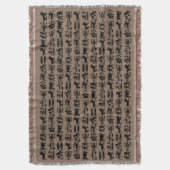 Horoskop-Geschenke für die Astrologie-Knochendecke Decke (Vorderseite Vertikal)