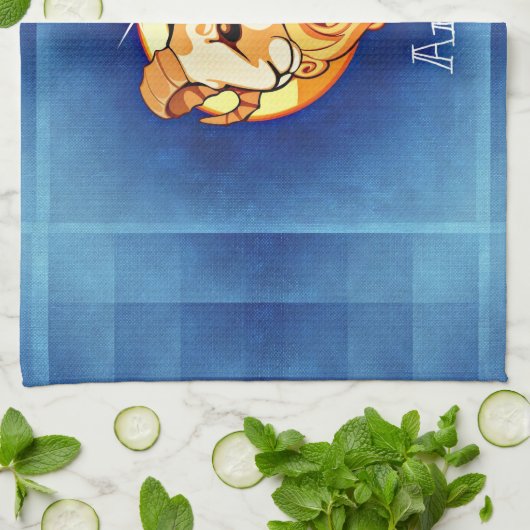 Horoskop Handtuch (Gefaltet)