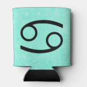 Horoskop-Krebszeichen, Crab-Symbol kann färben Dosenkühler (Rückseite)