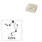 Horoskop Libra Gummistempel (Stempel)