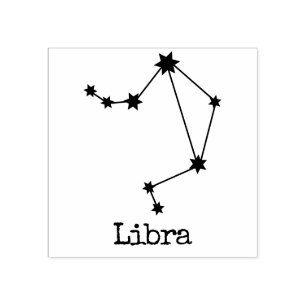 Horoskop Libra Gummistempel