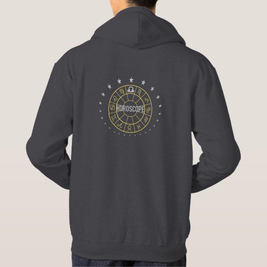 Horoskop/Libra Hoodie (Rückseite)